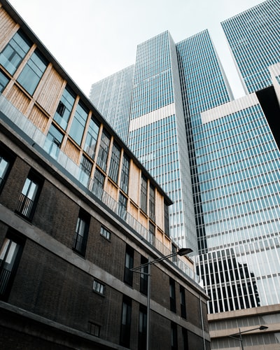 High-rise building low Angle shots
